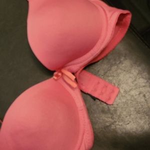 Baby pink padded bra